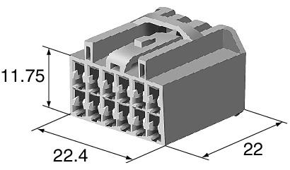 YAZAKI矢崎连接器7283-5575-10图片