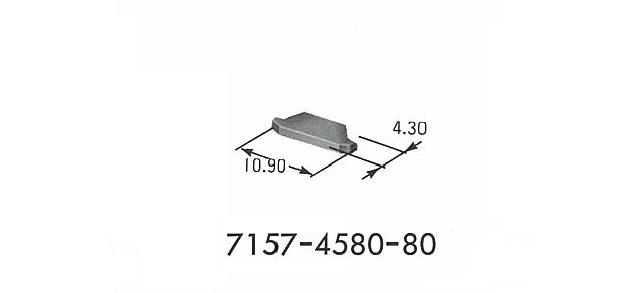 Yazaki矢崎连接器7157-4580-80图片