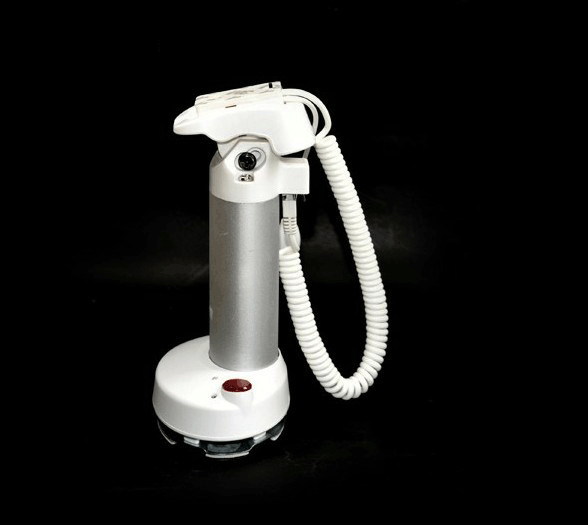 供應(yīng)手機充電報警器智能機真機充電防盜／IPHONE可充電手機展示支架