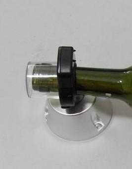 供應*紅酒專柜防盜扣紅酒酒瓶扣酒瓶防盜磁扣！聲磁酒瓶扣