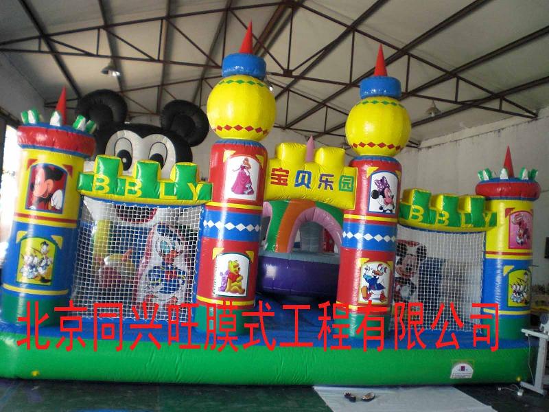 供應(yīng)63平米庫(kù)存米老鼠城堡，北京同興旺