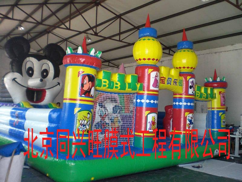 供應(yīng)63平米庫(kù)存米老鼠城堡，北京同興旺