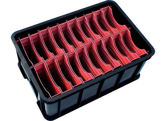 防靜電帶蓋注塑箱 ，廠家*低溫不破防靜電帶蓋注塑箱/注塑周轉(zhuǎn)箱