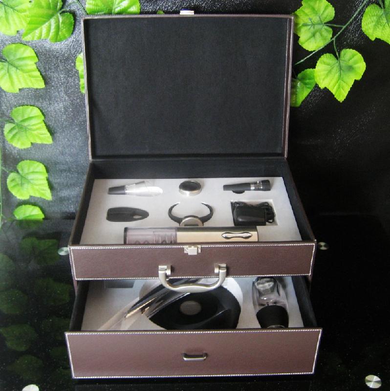 南京電動(dòng)開(kāi)瓶器醒酒器禮盒南京禮品圖片
