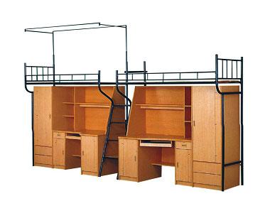 供應(yīng)公寓床上下鋪宿舍雙層床批發(fā)