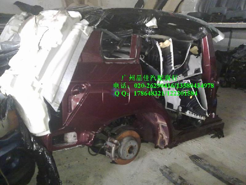 奔馳204GLK后副后腹總成拆車件圖片