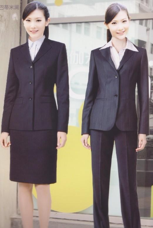 供應(yīng)訂做辦公室女套裝制服