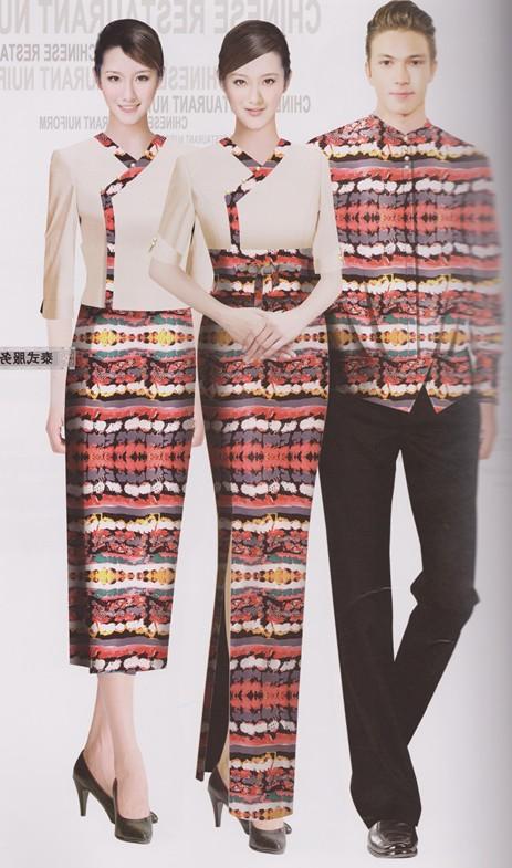 時尚酒店制服定做圖片