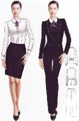 供應(yīng)南寧服裝廠專業(yè)定做職業(yè)套裙