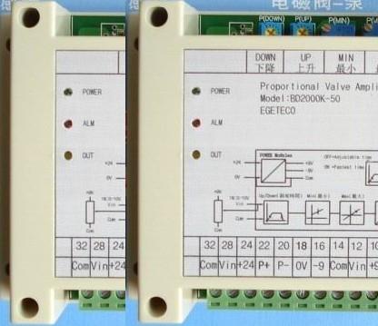 供应放大器BD2000K-50A ,比例阀放大器。砖机用比例放大板