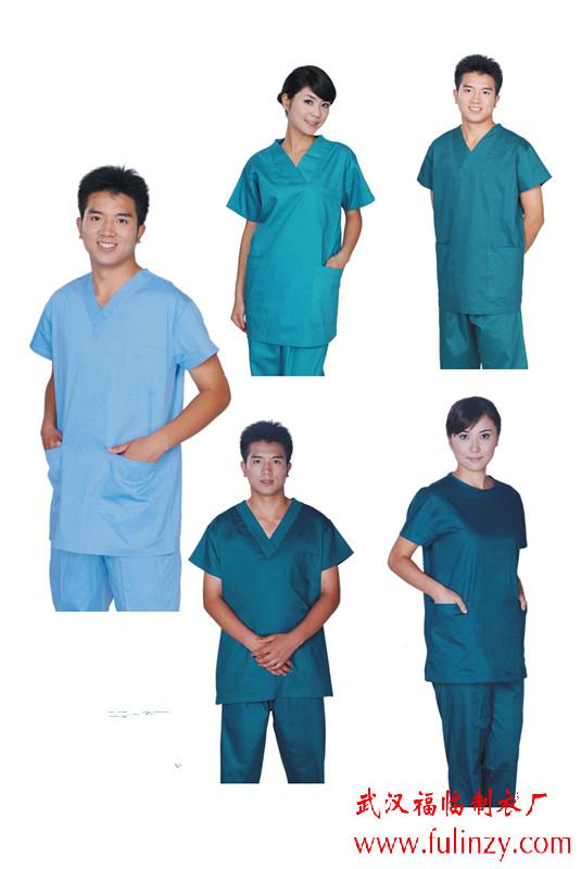 武漢洗手衣病員服巡回服圖片/武漢洗手衣病員服巡回服樣板圖 (4)