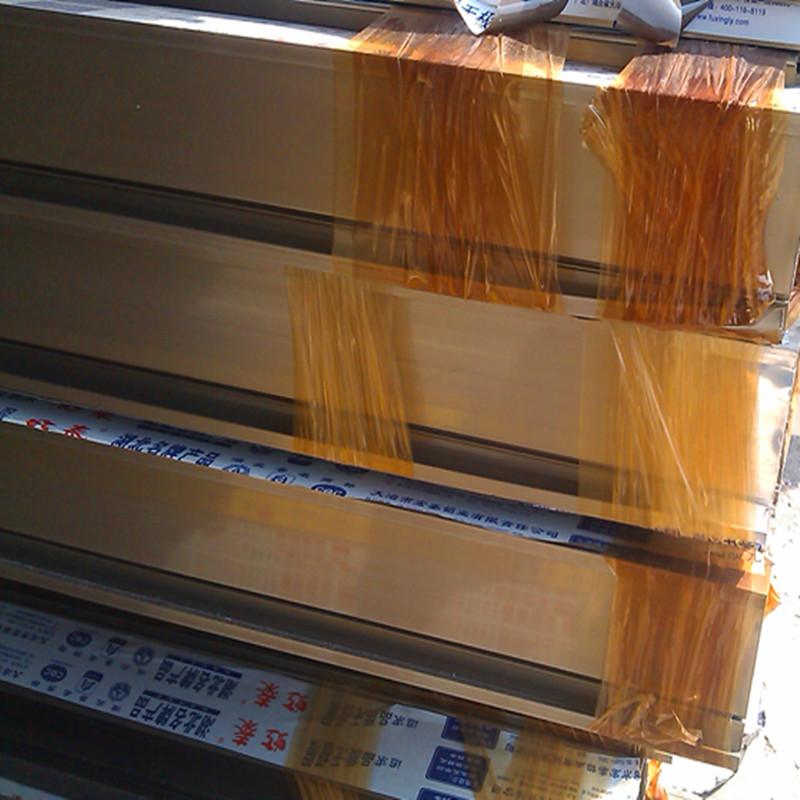 供應(yīng)電泳香檳金鋁型材