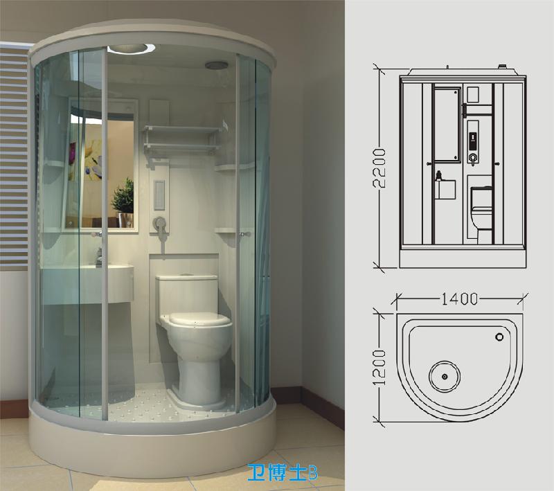供应整体卫生间整体卫浴多功能卫生间