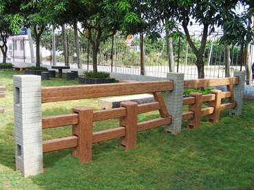 供應(yīng)廣東仿木欄桿，廣東仿木欄桿施工，廣東仿木欄桿價格