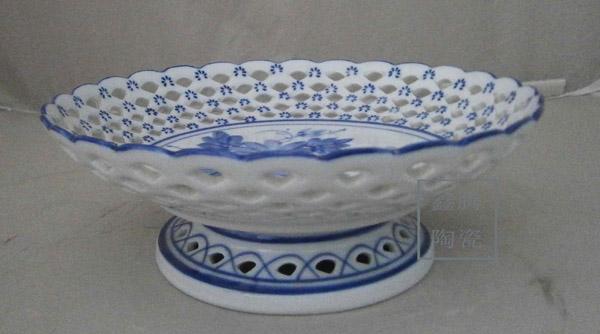 供應青花瓷果盤