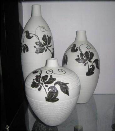 供應(yīng)陶藝三件套/陶瓷工藝品