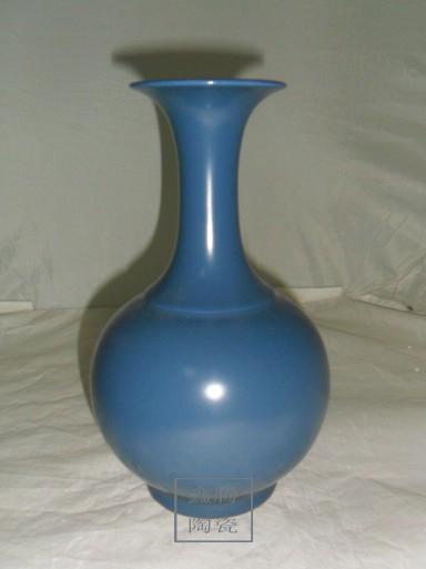 供應(yīng)顏色釉花瓶/粉彩天球瓶