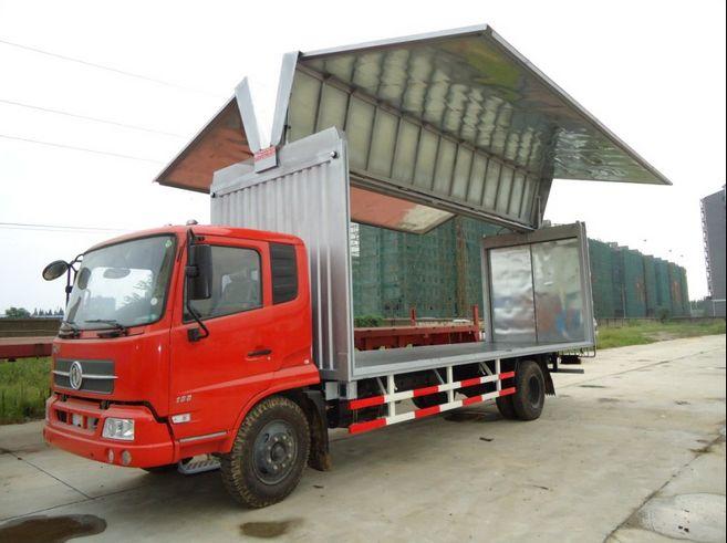 供應(yīng)6噸兩翼車天錦7米6兩翼車廠家