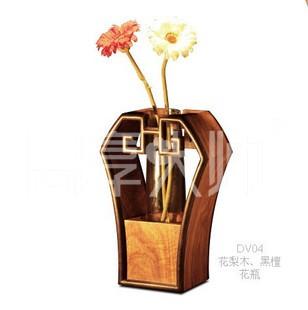 供應(yīng)思享大師紅木家居飾品明詣花瓶/最美家居飾品/*紅木家居飾品