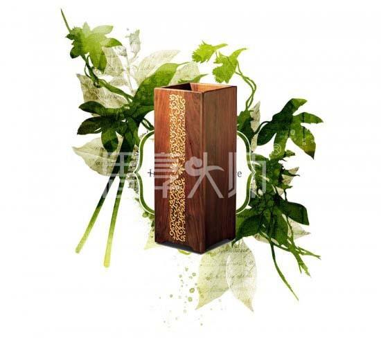 供應(yīng)思享大師紅木家居飾品蔓系列花瓶/東莞生產(chǎn)廠家