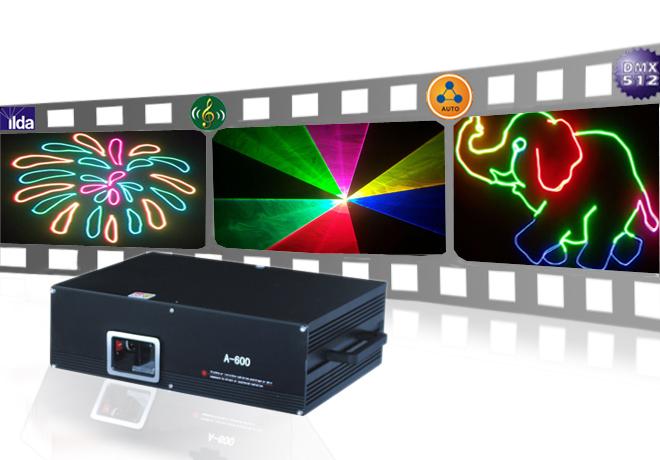 供應(yīng)全彩動畫激光燈廠家定制價格，五彩激光燈