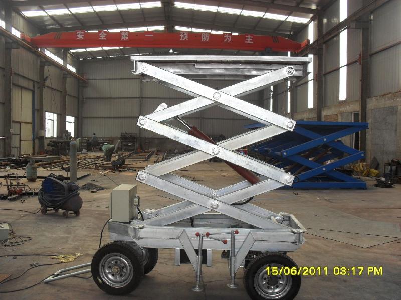 供應安徽移動式升降機-剪叉式升降貨梯