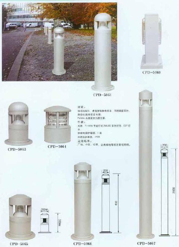 供应公园草坪灯厂家,不锈钢草坪灯，0,9米草坪灯图片