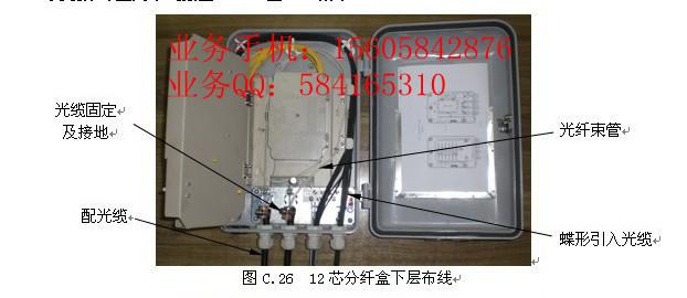 12光纤配线箱【SMC材质】24芯分纤箱，48芯光配线箱图片