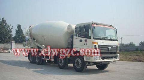 福田前四后八混凝土攪拌車圖片