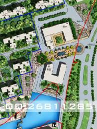 供應(yīng)彩色總平面制作 戶型填色 彩色戶型 室內(nèi)全景展示 地產(chǎn)互動展示