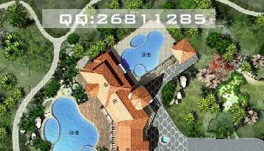 供應(yīng)彩色總平圖