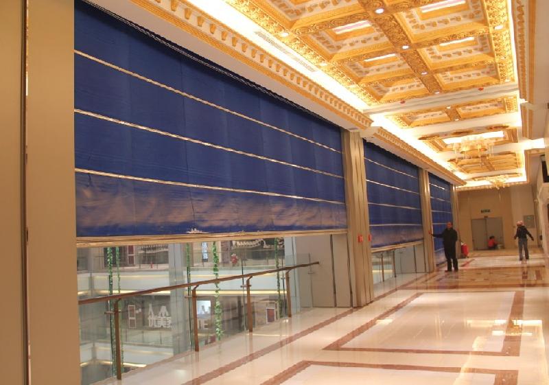 特級無機(jī)布防火卷簾門圖片