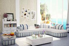 沙發(fā)套椅套窗簾加工圖片/沙發(fā)套椅套窗簾加工樣板圖 (2)