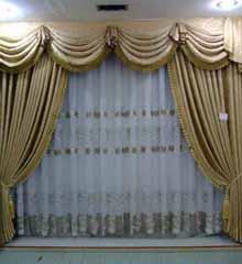 布藝加工窗簾定做窗簾圖片