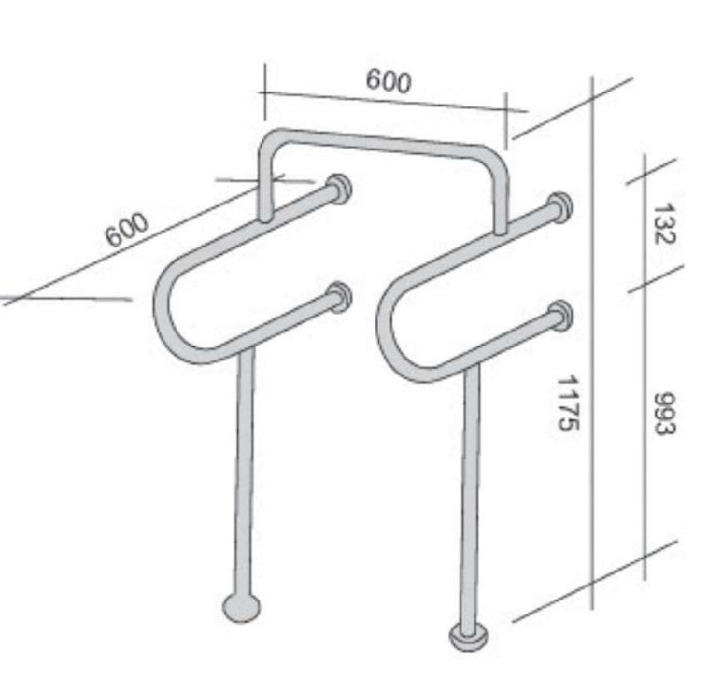 洗手间安全辅助扶手图片
