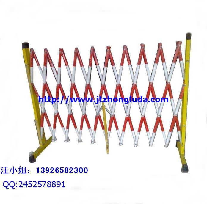 供应全国最低价绝缘折叠伸缩护栏，护栏专家深圳中路达图片