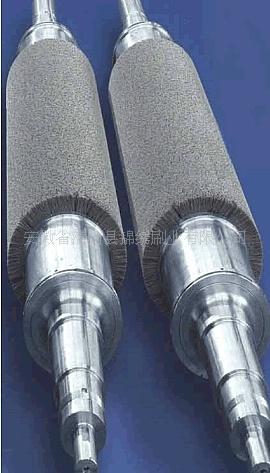 工業(yè)毛刷輥  毛刷輥滾筒刷  豬鬃拋光尼龍磨料絲毛刷輥