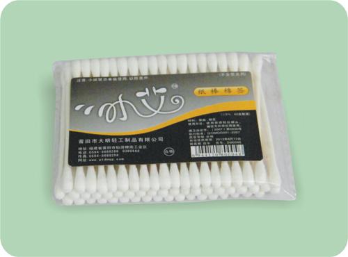 供應(yīng)紙棒挖耳勺棉簽--廠家大量銷售  （可貼牌）