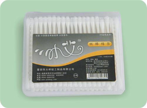 供應(yīng)紙棒挖耳勺棉簽--廠家大量銷售  （可貼牌）