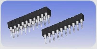 圓PIN排針母座圖片/圓PIN排針母座樣板圖 (2)