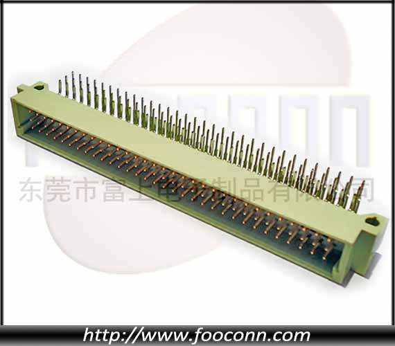 供應(yīng)DIN41612歐式插座三排96PIN公頭/歐式插座396彎公