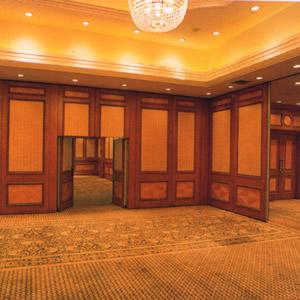 杭州餐廳包間活動(dòng)隔墻活動(dòng)隔音墻