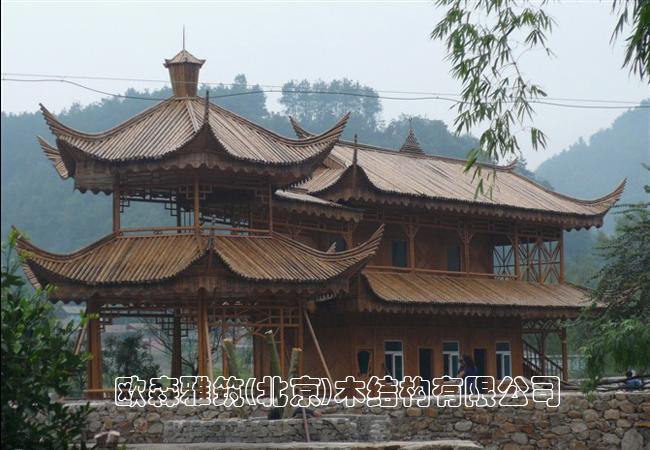 供應(yīng)竹屋竹樓竹別墅竹樓竹亭竹廊竹門樓