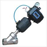 供應(yīng)氣動(dòng)法蘭角座閥氣動(dòng)調(diào)節(jié)角座閥