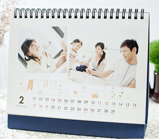 供應(yīng)2013年個性照片臺歷定做寶寶臺歷定制兒童臺歷訂做印自己照片的臺