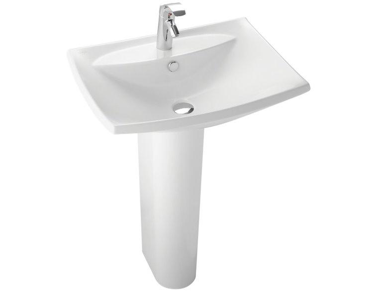 供應(yīng)科勒艾思格爾柱式臉盆K-19798W