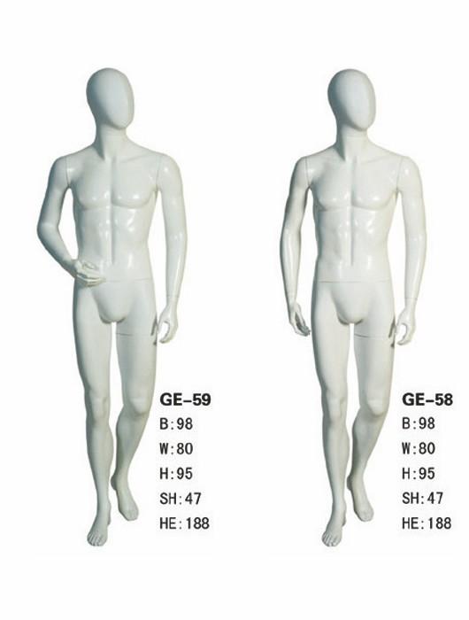 泉州市鹅蛋头的男装展示模特厂家