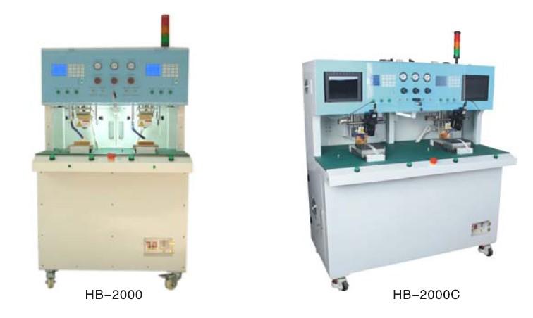 供应双压头双工位脉冲热压机触屏与软性线路板FPC焊接机线束热压机
