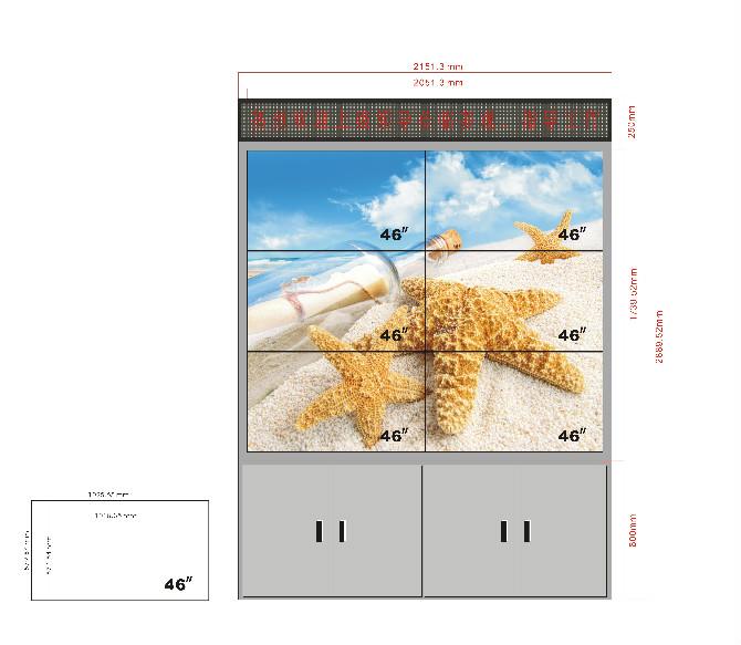 南寧三星DID46寸液晶拼接屏供應(yīng)商圖片