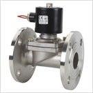 供應(yīng)zqdf不銹鋼法蘭蒸汽用電磁閥圣萊爾.溫州